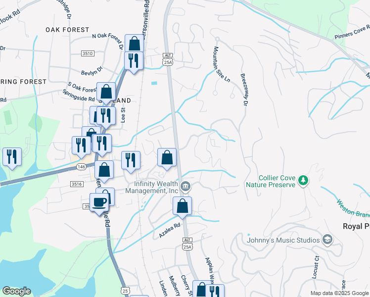 map of restaurants, bars, coffee shops, grocery stores, and more near 37 Rathfarnham Road in Arden