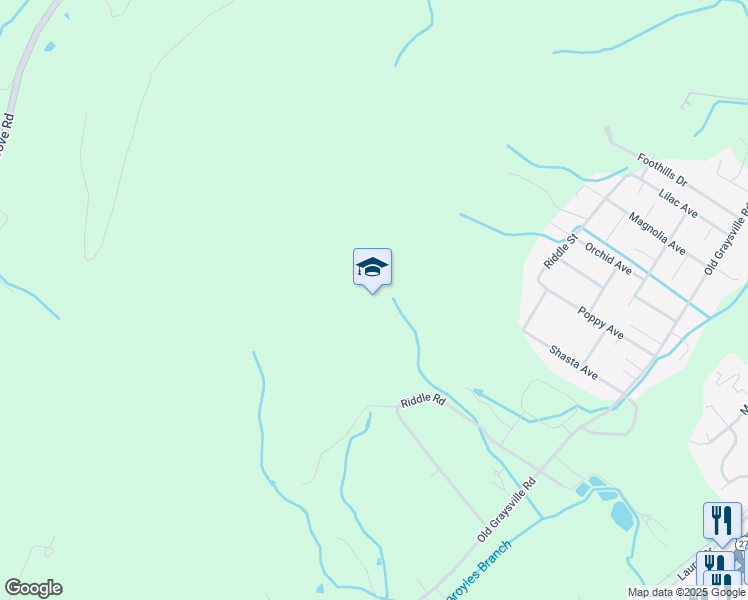 map of restaurants, bars, coffee shops, grocery stores, and more near in Dayton