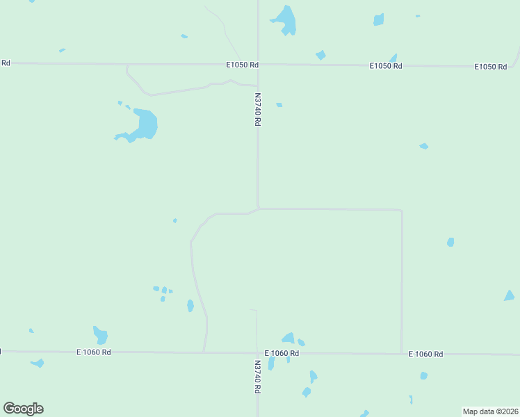 map of restaurants, bars, coffee shops, grocery stores, and more near N3740 Road in Okemah
