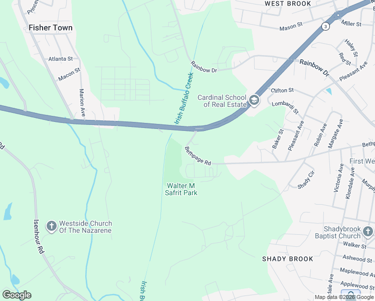 map of restaurants, bars, coffee shops, grocery stores, and more near 1599 Bethpage Road in Kannapolis