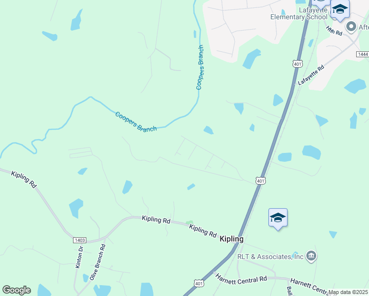 map of restaurants, bars, coffee shops, grocery stores, and more near 41 Loy Court in Fuquay-Varina