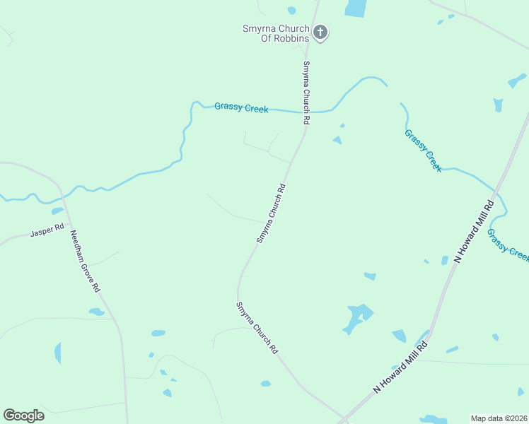 map of restaurants, bars, coffee shops, grocery stores, and more near 552 Smyrna Church Road in Robbins