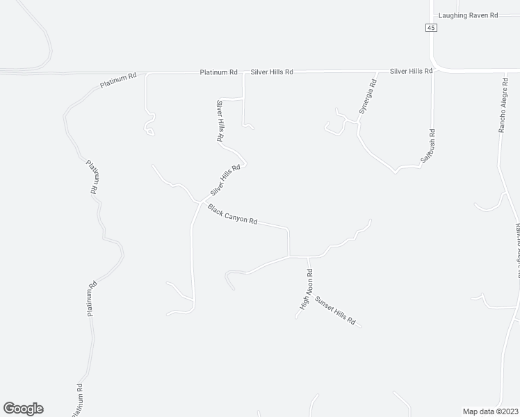 map of restaurants, bars, coffee shops, grocery stores, and more near 23 Black Canyon Road in Santa Fe
