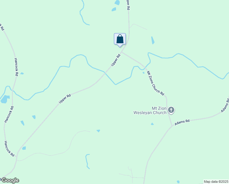 map of restaurants, bars, coffee shops, grocery stores, and more near 1435 Upper Road in Seagrove