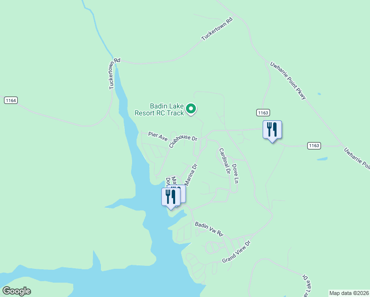 map of restaurants, bars, coffee shops, grocery stores, and more near 107 Hickory Place in New London