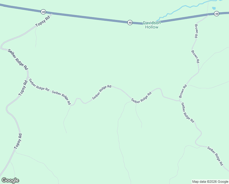 map of restaurants, bars, coffee shops, grocery stores, and more near 586 Seiber Ridge Road in Hohenwald