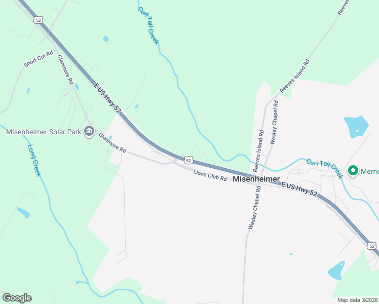 map of restaurants, bars, coffee shops, grocery stores, and more near 48708 U.S. 52 in Misenheimer