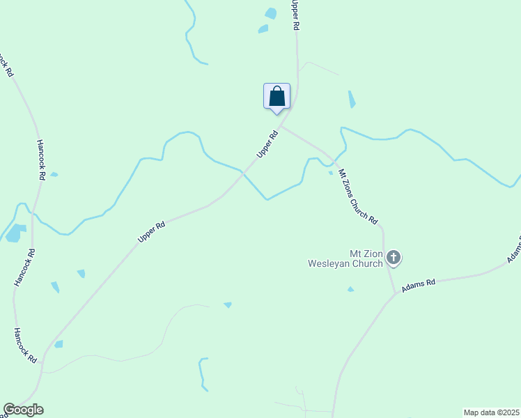 map of restaurants, bars, coffee shops, grocery stores, and more near 1435 Upper Road in Seagrove