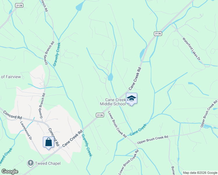 map of restaurants, bars, coffee shops, grocery stores, and more near 12 Spring Lake Drive in Fletcher
