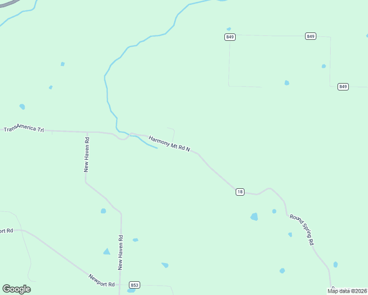 map of restaurants, bars, coffee shops, grocery stores, and more near Round Spring Road in Van Buren County