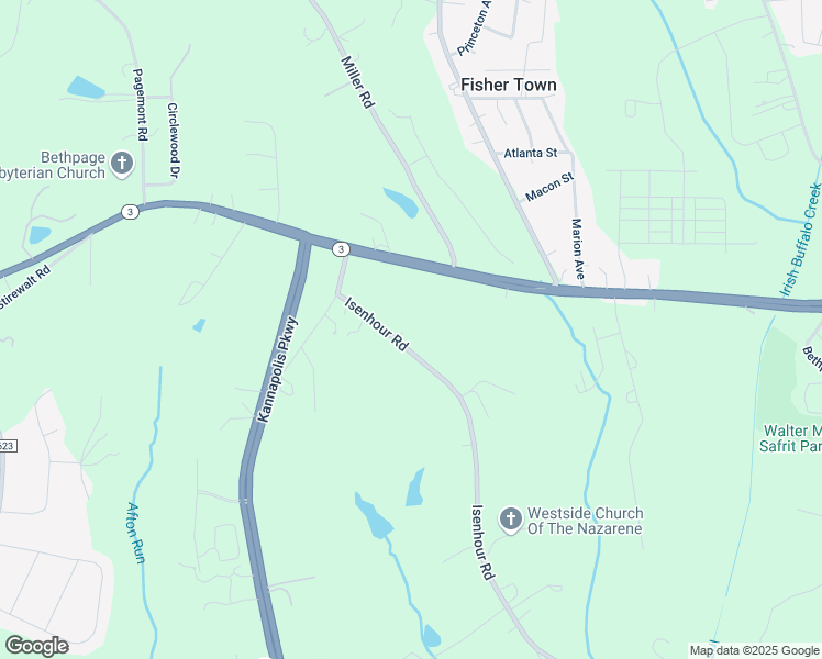 map of restaurants, bars, coffee shops, grocery stores, and more near 5250 Isenhour Road in Kannapolis