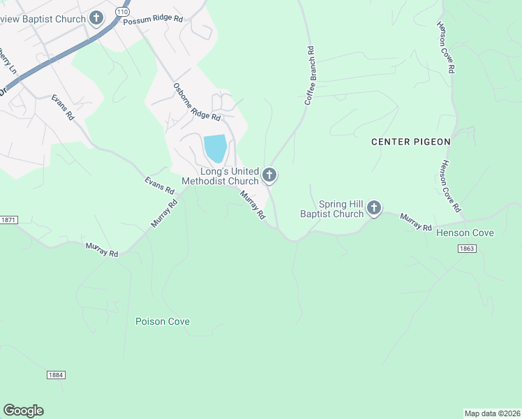 map of restaurants, bars, coffee shops, grocery stores, and more near 1439 Murray Road in Canton