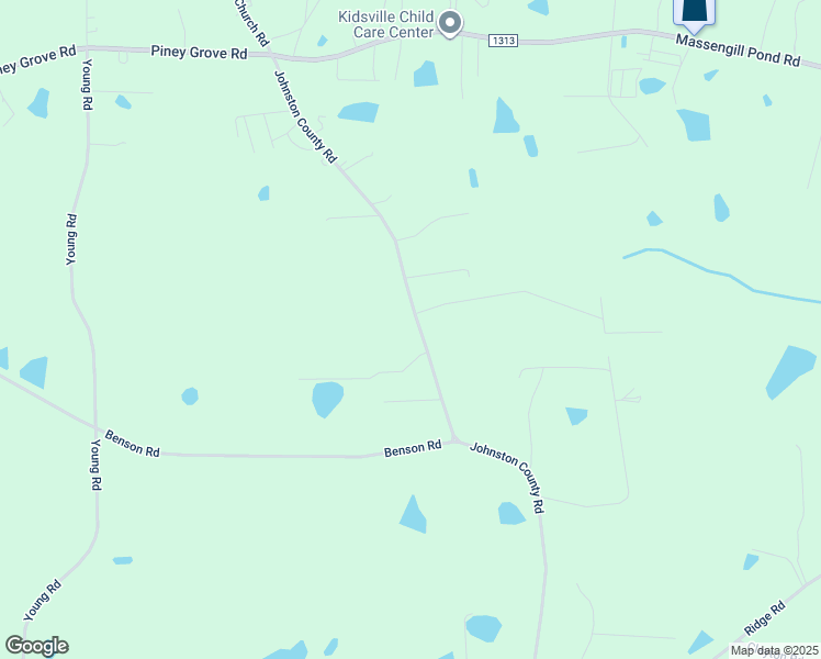 map of restaurants, bars, coffee shops, grocery stores, and more near 3525 Johnston County Road in Angier