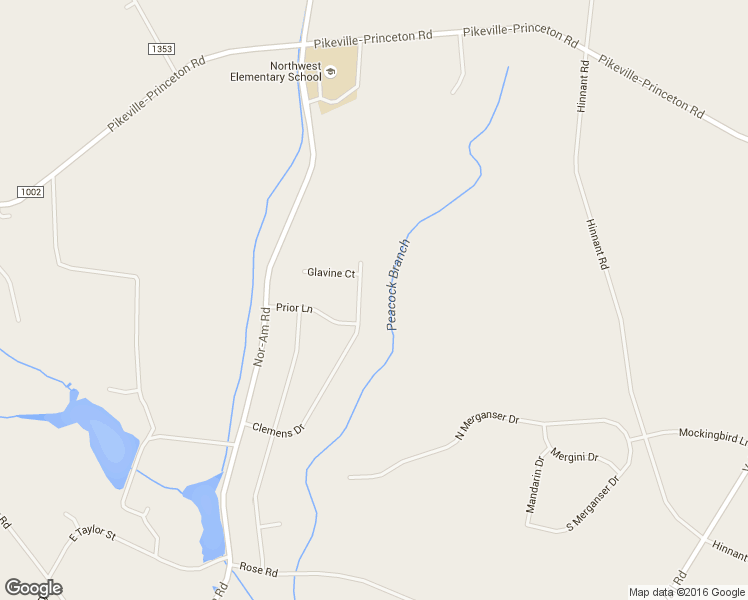 map of restaurants, bars, coffee shops, grocery stores, and more near 306 Clemens Drive in Pikeville