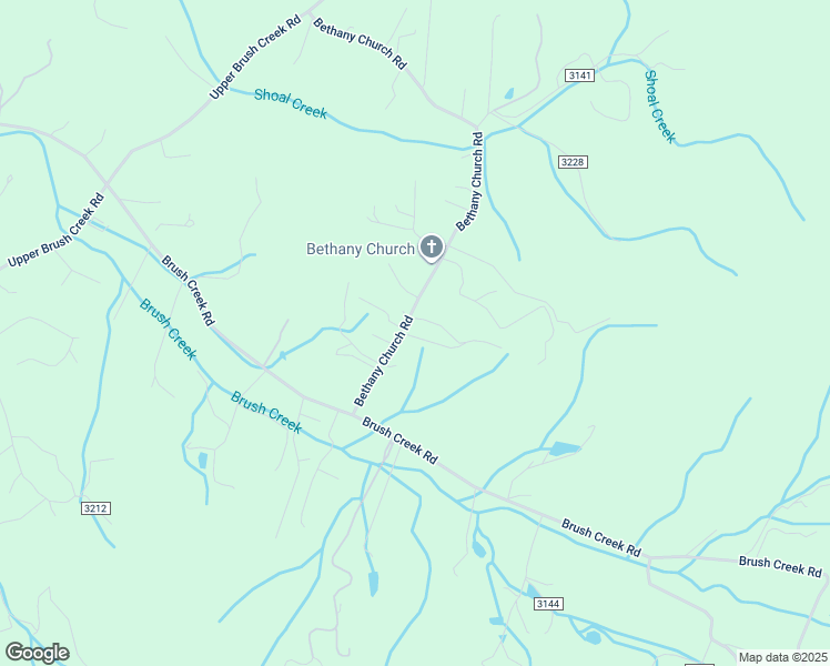map of restaurants, bars, coffee shops, grocery stores, and more near 189 Bethany Church Road in Fairview
