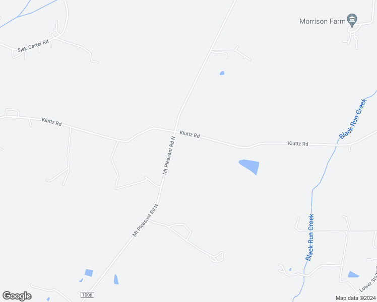 map of restaurants, bars, coffee shops, grocery stores, and more near 8012 Kluttz Road in Rockwell