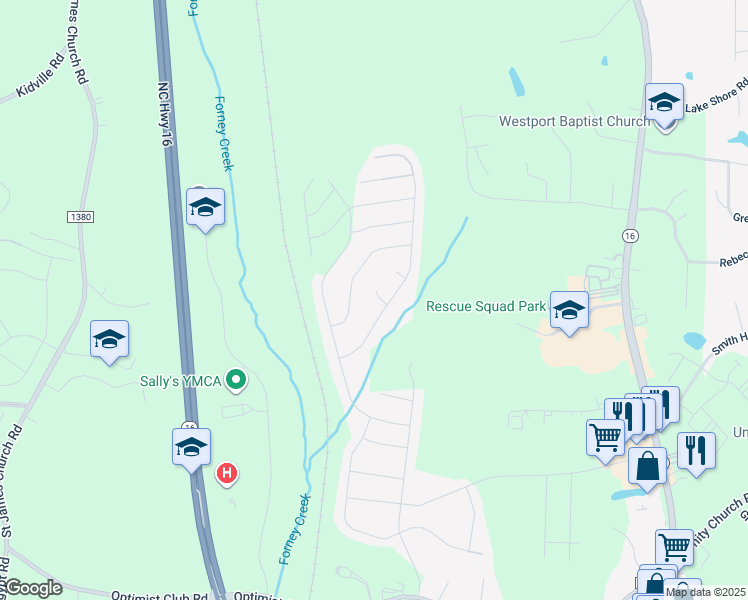 map of restaurants, bars, coffee shops, grocery stores, and more near 1323 Aurora Court in Denver