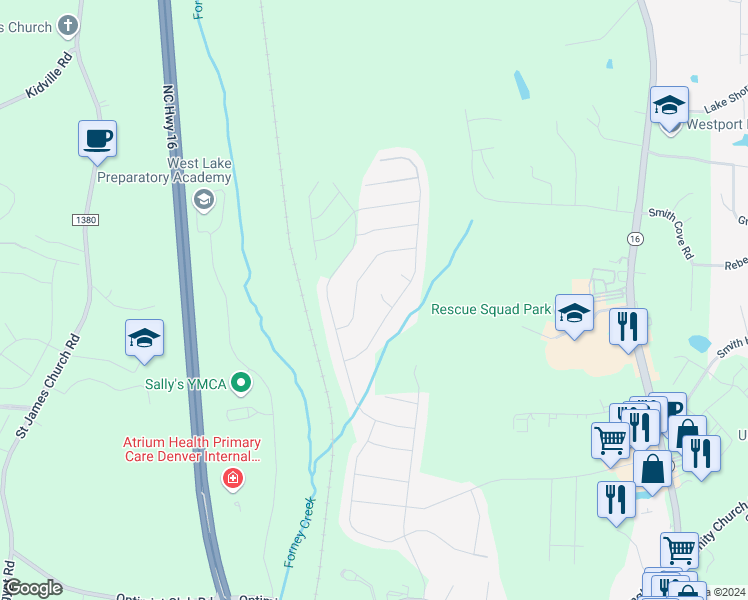 map of restaurants, bars, coffee shops, grocery stores, and more near 1331 Aurora Court in Denver