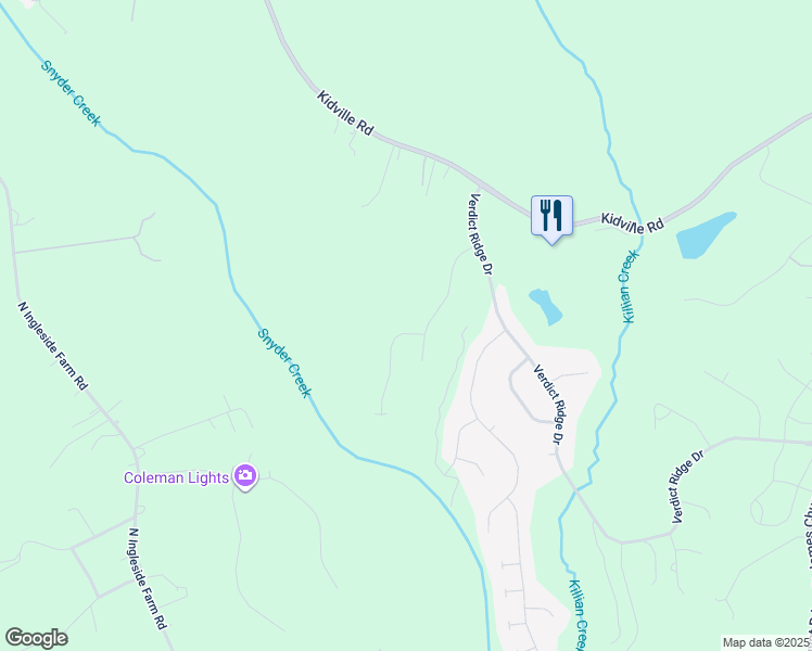 map of restaurants, bars, coffee shops, grocery stores, and more near Augusta National Drive in Denver