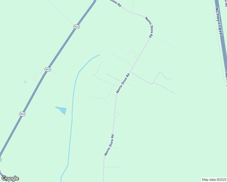 map of restaurants, bars, coffee shops, grocery stores, and more near 4254 Norris Store Rd in Ayden