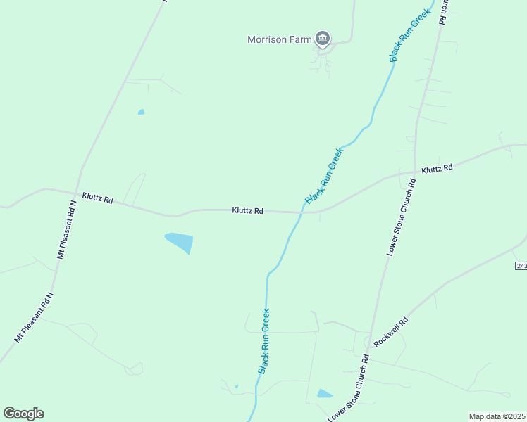 map of restaurants, bars, coffee shops, grocery stores, and more near Kluttz Road in Rockwell