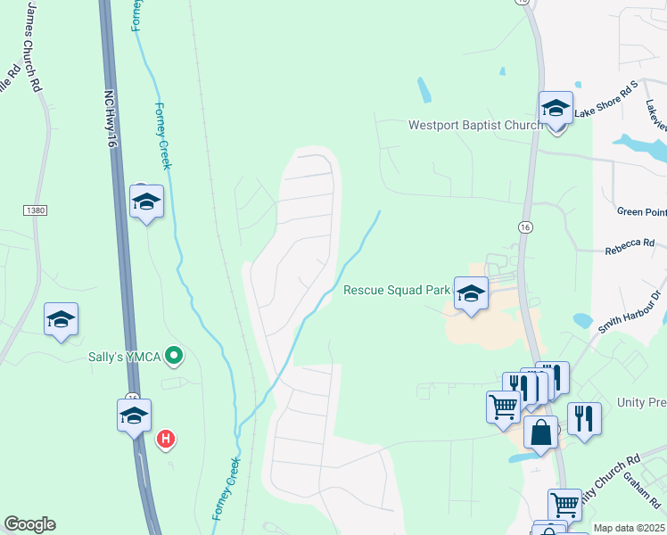 map of restaurants, bars, coffee shops, grocery stores, and more near 6148 Durango Way in Denver