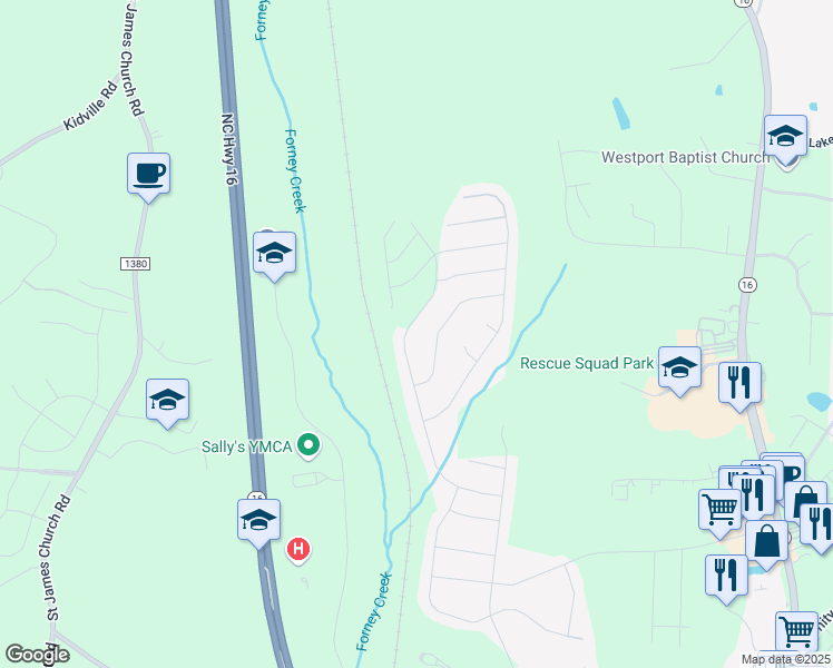 map of restaurants, bars, coffee shops, grocery stores, and more near 6143 Canyon Trail in Denver