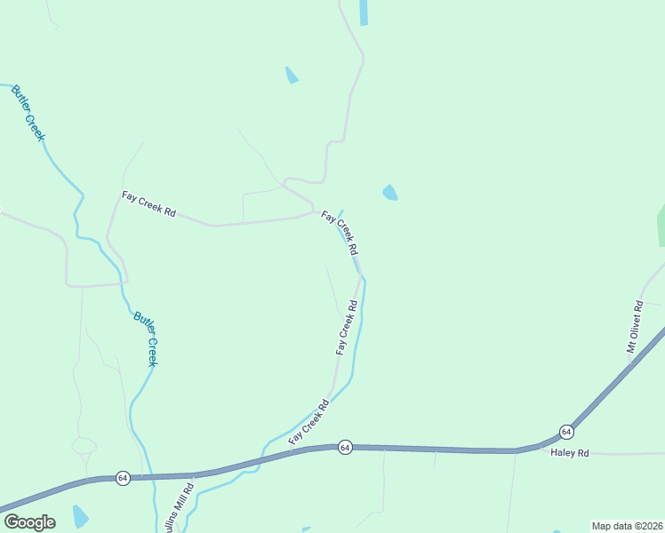 map of restaurants, bars, coffee shops, grocery stores, and more near 942 Fay Creek Road in Wartrace