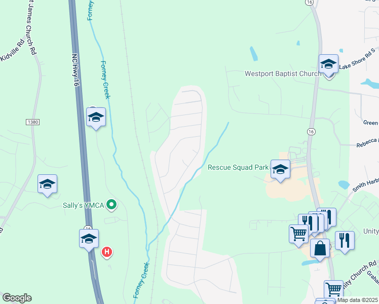 map of restaurants, bars, coffee shops, grocery stores, and more near 1409 Pueblo Court in Denver