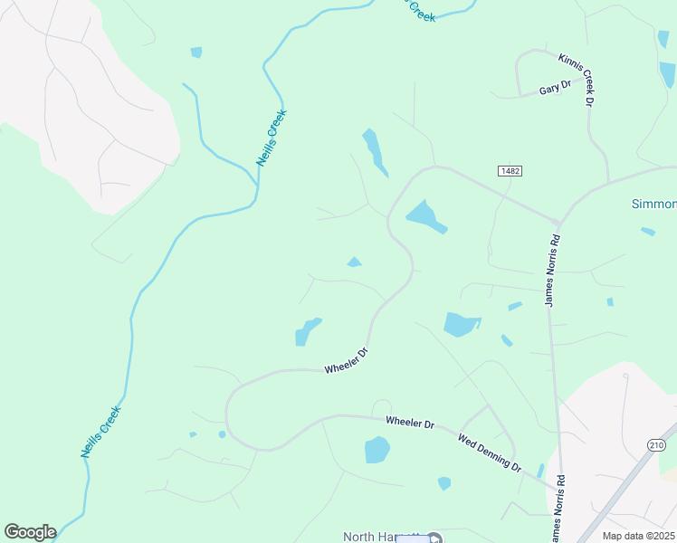 map of restaurants, bars, coffee shops, grocery stores, and more near 142 Green Level Drive in Angier