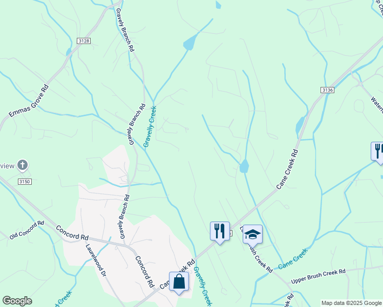 map of restaurants, bars, coffee shops, grocery stores, and more near 41 Franklin Farm Road in Fletcher