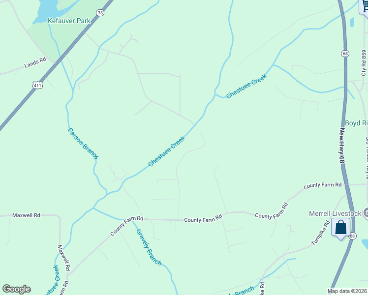 map of restaurants, bars, coffee shops, grocery stores, and more near 531 Meadow View Lane in Madisonville