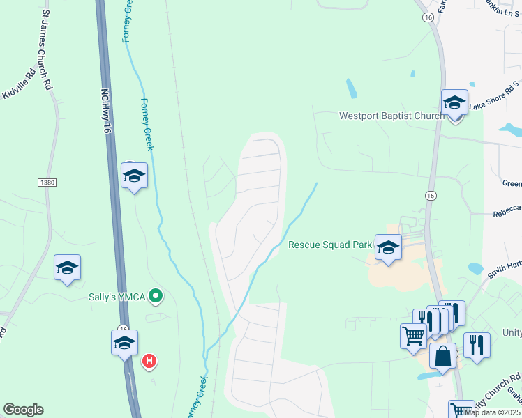 map of restaurants, bars, coffee shops, grocery stores, and more near 6200 Canyon Trail in Denver