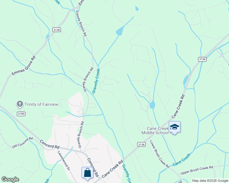 map of restaurants, bars, coffee shops, grocery stores, and more near 33 Robey Drive in Fletcher