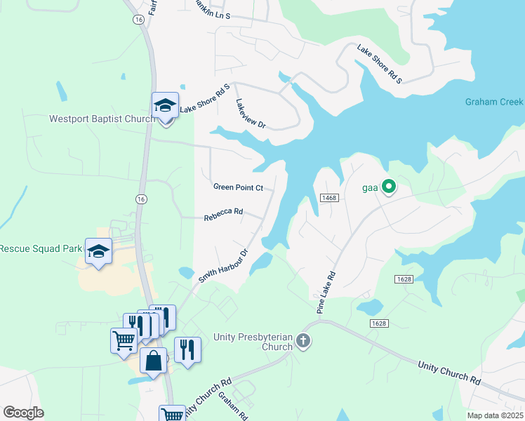 map of restaurants, bars, coffee shops, grocery stores, and more near 2443 Smith Harbour Drive in Denver