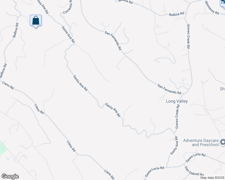 map of restaurants, bars, coffee shops, grocery stores, and more near 10805 Cebada Road in Atascadero