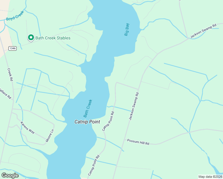 map of restaurants, bars, coffee shops, grocery stores, and more near 178 Catnip Point Road in Bath