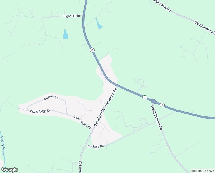 map of restaurants, bars, coffee shops, grocery stores, and more near 11123 Mooresville Road in Davidson