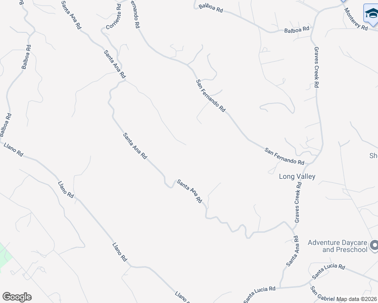 map of restaurants, bars, coffee shops, grocery stores, and more near 10805 Cebada Road in Atascadero