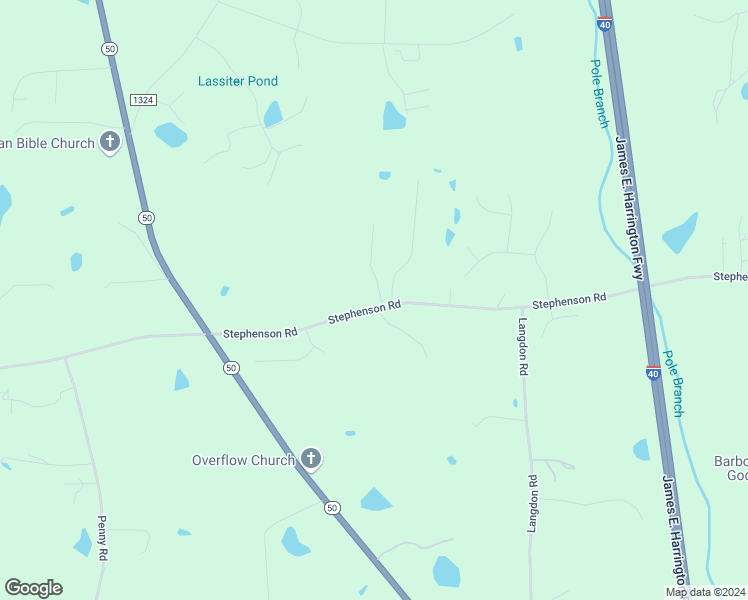 map of restaurants, bars, coffee shops, grocery stores, and more near 21 Patterdale Place in Benson
