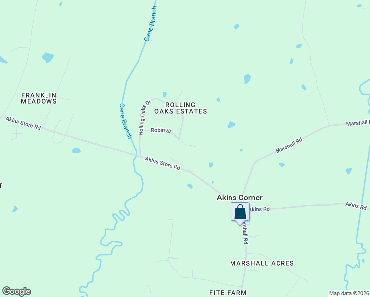 map of restaurants, bars, coffee shops, grocery stores, and more near 249 Robin Street in Munford
