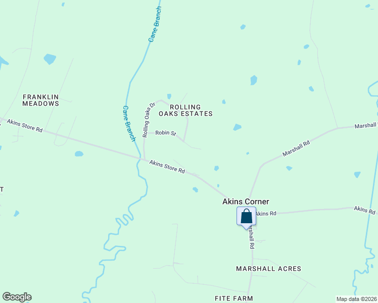 map of restaurants, bars, coffee shops, grocery stores, and more near 249 Robin Street in Munford