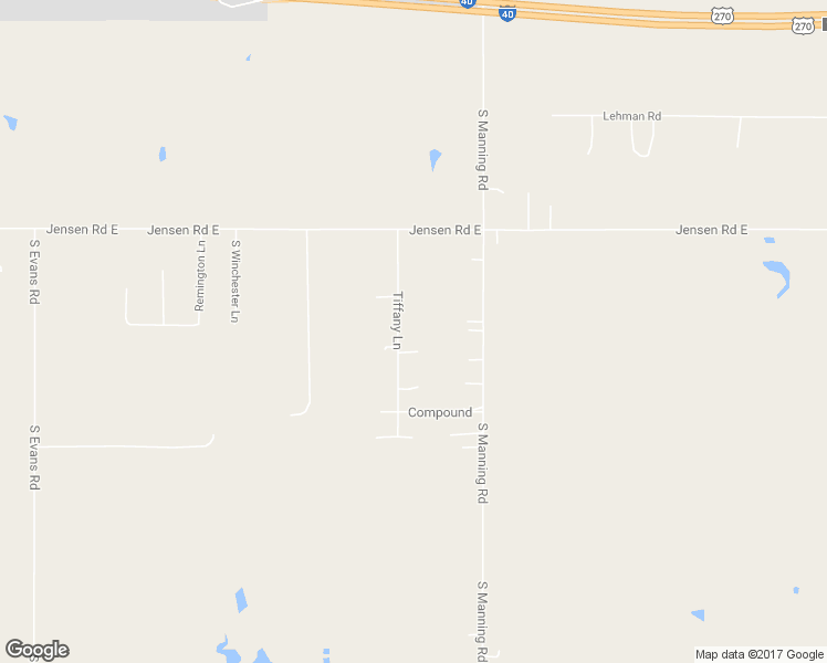 map of restaurants, bars, coffee shops, grocery stores, and more near 4621 Tiffany Lane in El Reno