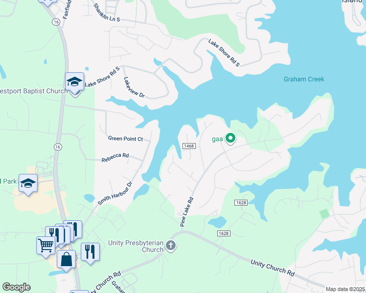 map of restaurants, bars, coffee shops, grocery stores, and more near 2549 Wilcox Circle in Denver