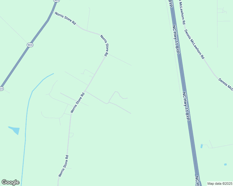 map of restaurants, bars, coffee shops, grocery stores, and more near 680 Cannon Farm Lane in Ayden