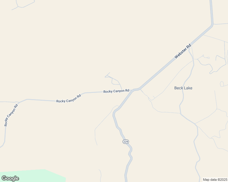 map of restaurants, bars, coffee shops, grocery stores, and more near 5790 Rocky Canyon Road in Creston