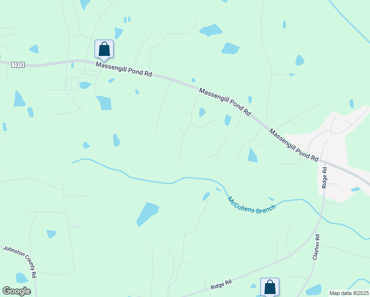 map of restaurants, bars, coffee shops, grocery stores, and more near 143 Watkins Drive in Angier