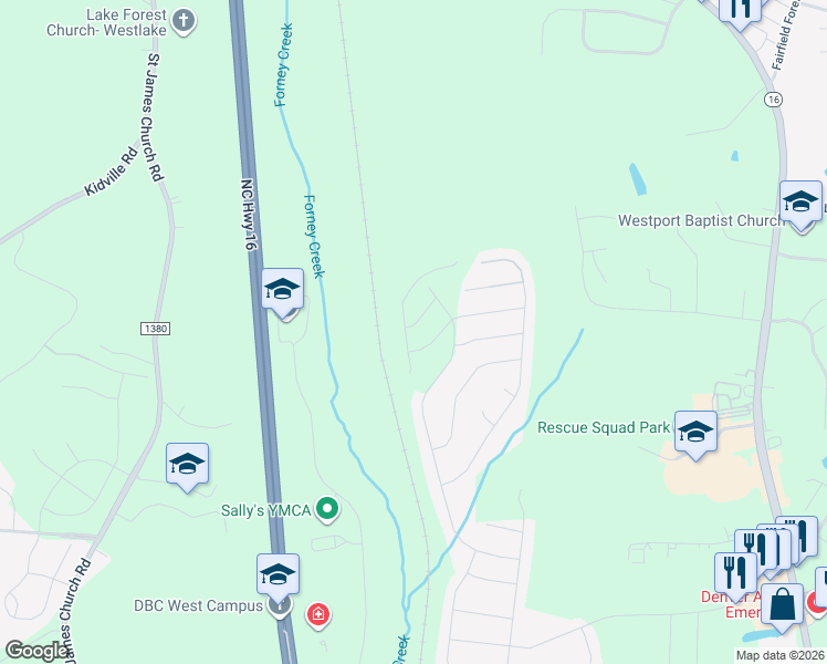 map of restaurants, bars, coffee shops, grocery stores, and more near 1983 Sedona Lane in Denver