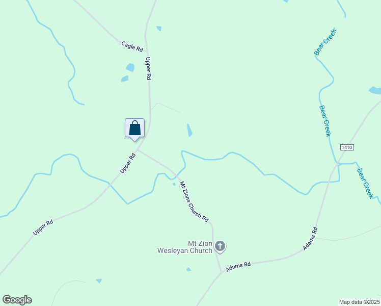 map of restaurants, bars, coffee shops, grocery stores, and more near 155 Mount Zions Church Road in Seagrove