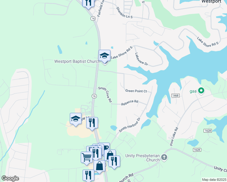 map of restaurants, bars, coffee shops, grocery stores, and more near 7860 Cove Side Drive in Denver